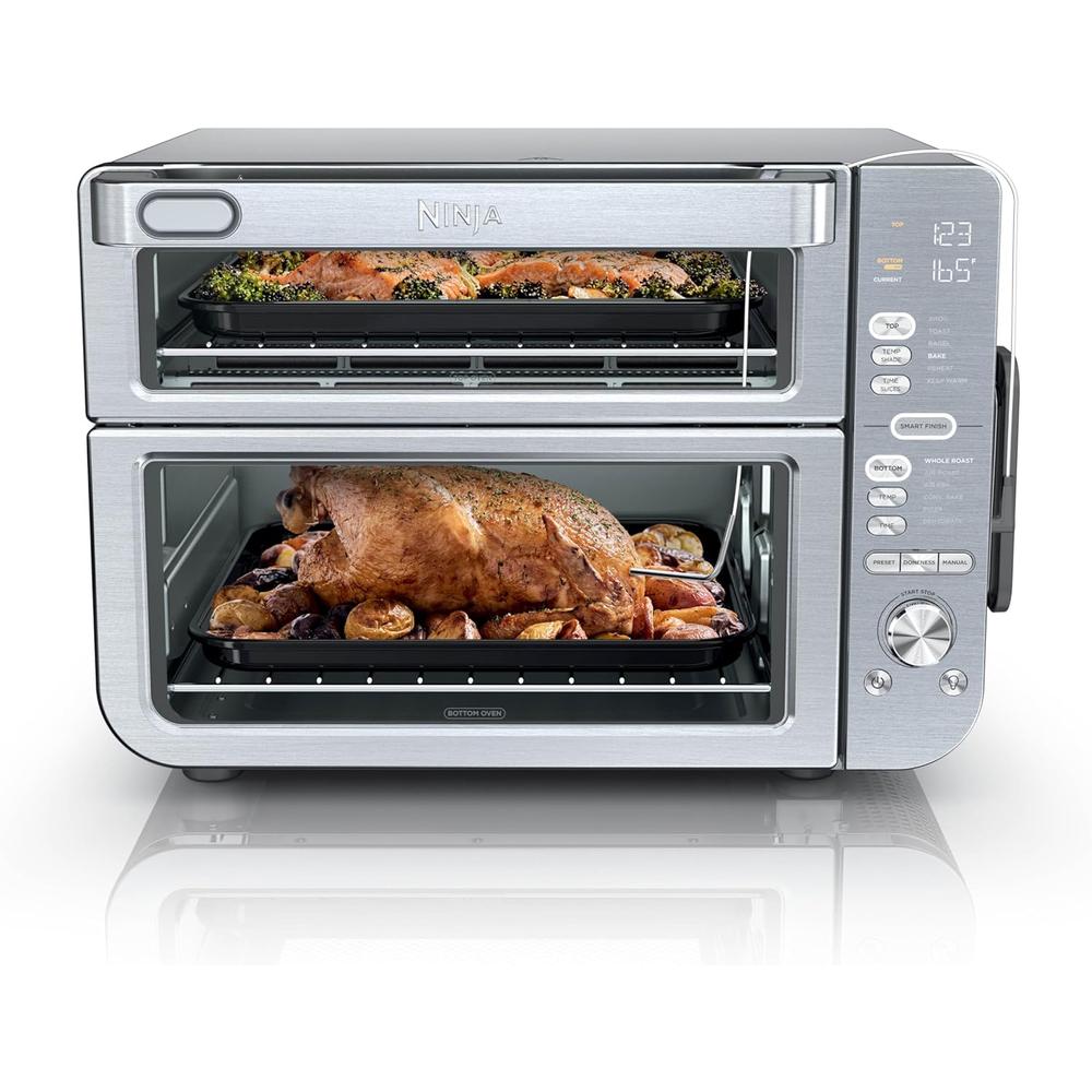 NINJA HORNO DOUBLE STACK XL DCT651, FREIDORA 12 EN 1, PRO COOK | ACERO - 1