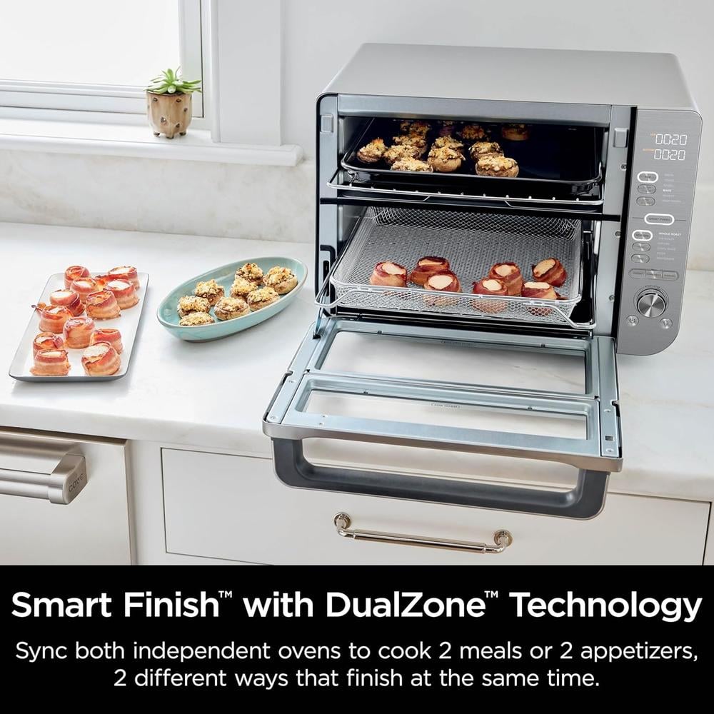 NINJA HORNO DOUBLE STACK XL DCT651, FREIDORA 12 EN 1, PRO COOK | ACERO - 3