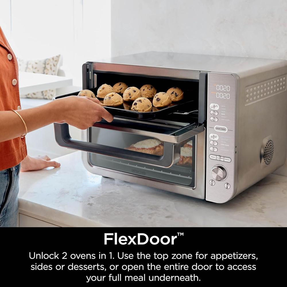NINJA HORNO DOUBLE STACK XL DCT651, FREIDORA 12 EN 1, PRO COOK | ACERO - 5