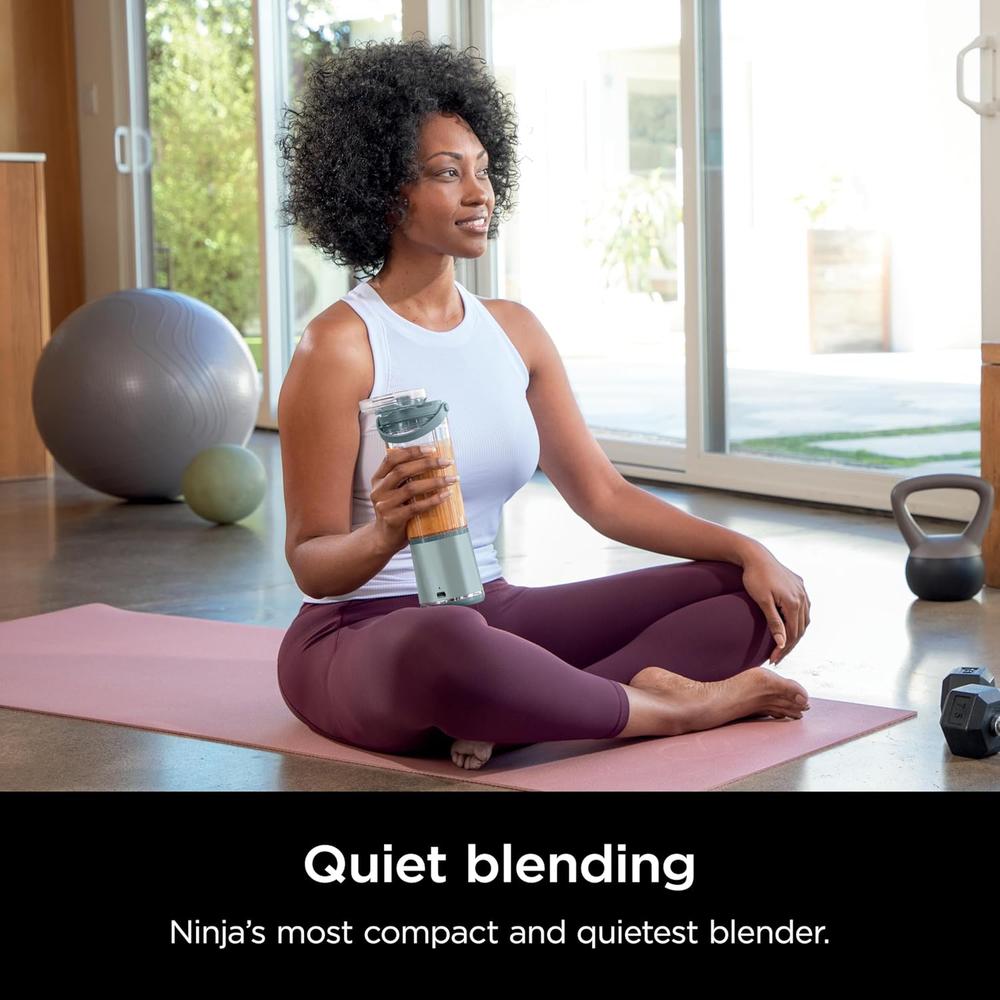 NINJA BLAST CL155ASG, LICUADORA PORTÁTIL 500 ML, INALÁMBRICA | SALVIA - 3