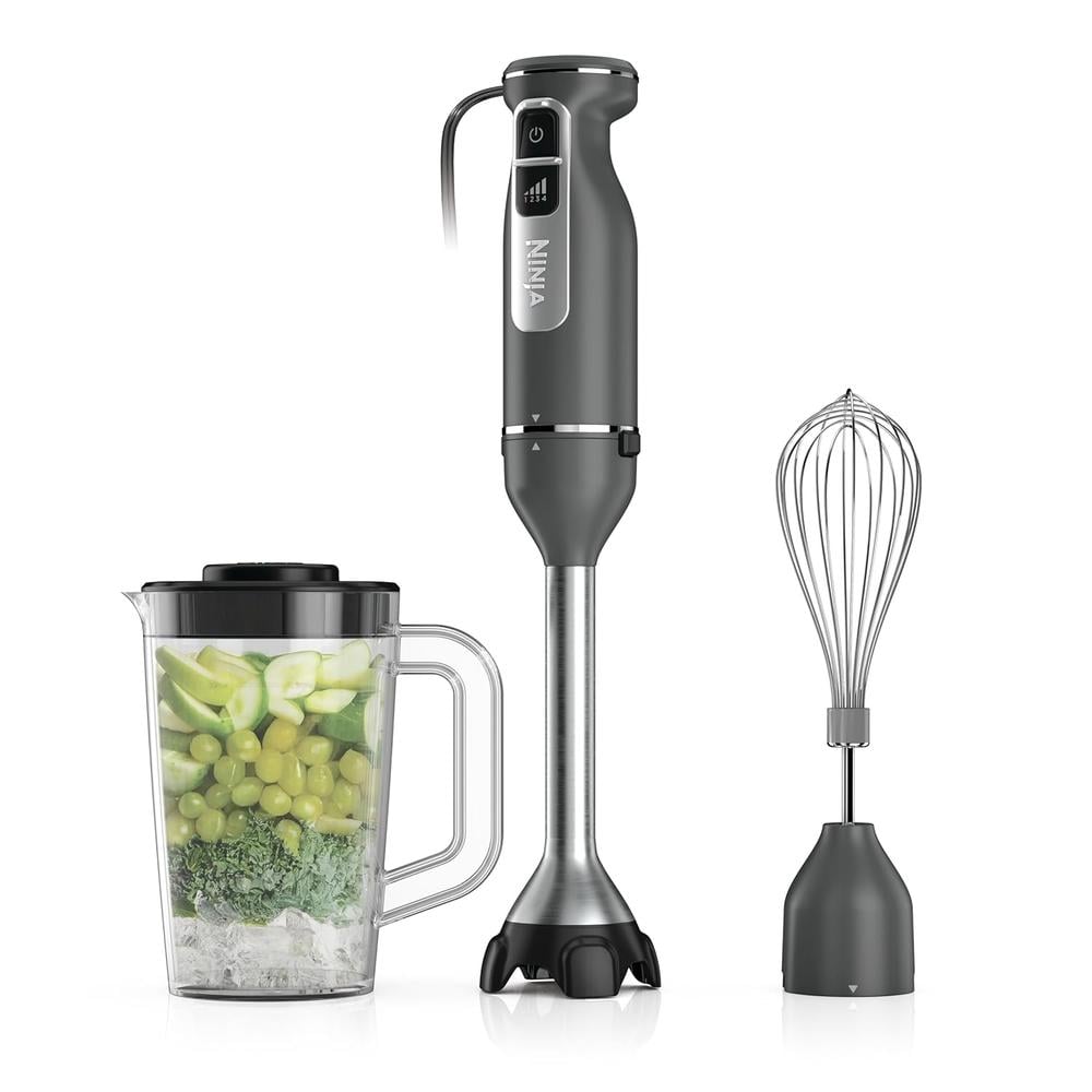 NINJA CI201GY, LICUADORA INMERSIÓN 4 TAZAS / 946 ML, 4 VELOCIDADES | GRIS - 1