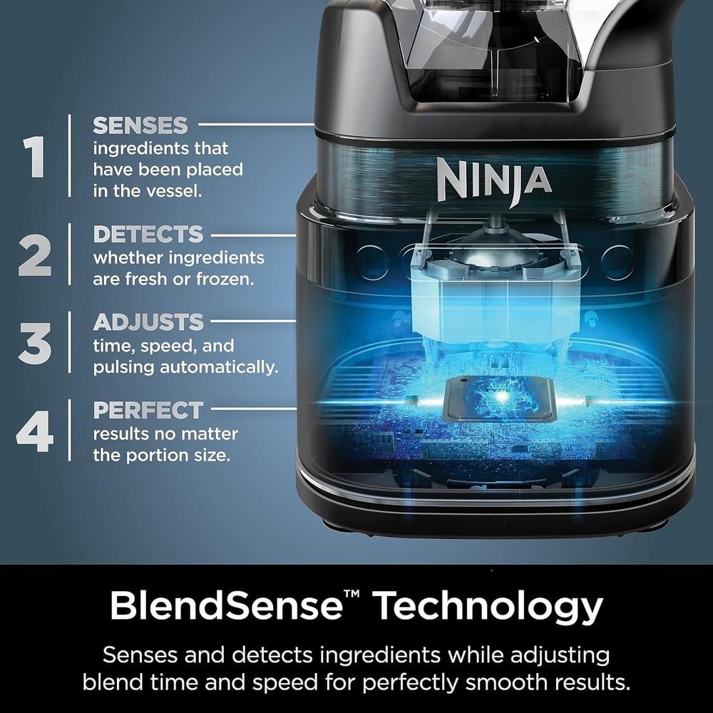 NINJA LICUADORA DETECT POWER PRO TB301 72 OZ / 2.13 L | NEGRO - 3