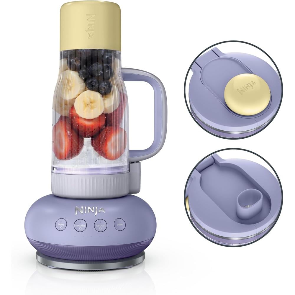 NINJA BLENDBOSS DB301PRBRN, LICUADORA VASO PERSONAL 780 ML | LIMONADA LAVANDA - 1
