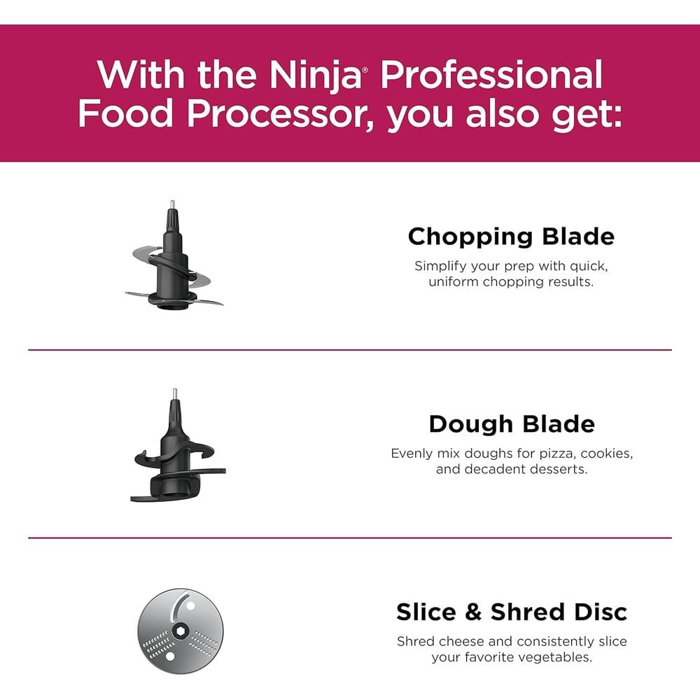 NINJA PROCESADOR BN600C PROFESSIONAL PLUS 72 OZ / 2.13 L | PLATEADO - 4