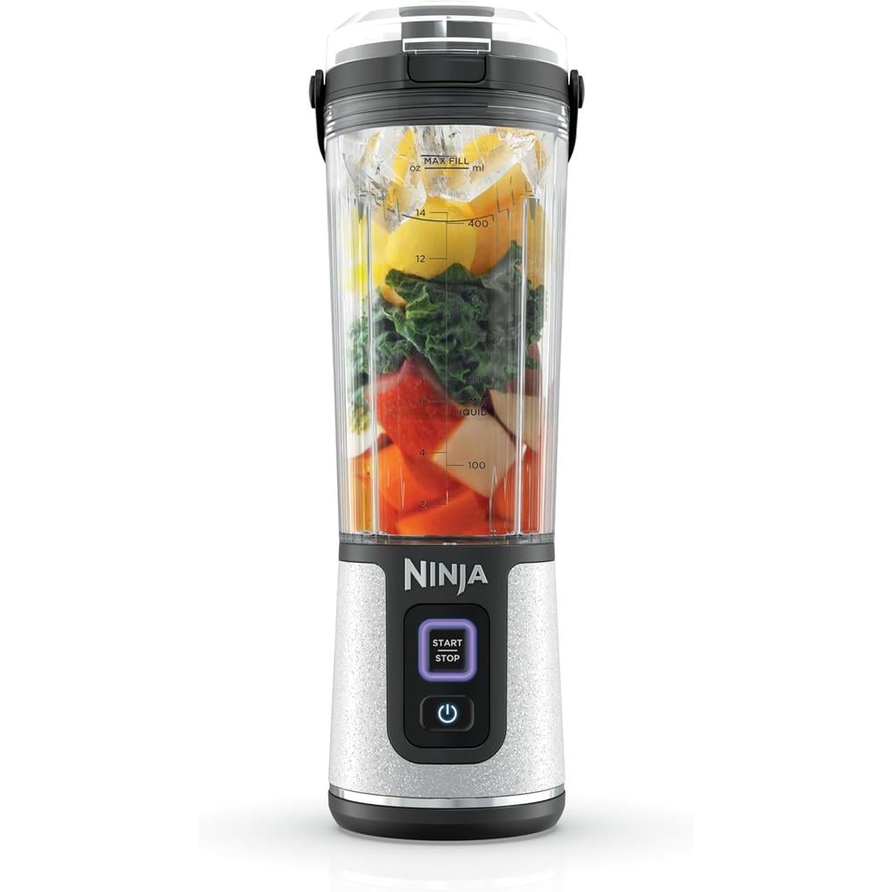 NINJA BLAST LICUADORA PORTÁTIL INALÁMBRICA 500 ML | BLANCO BRILLANTE - 1