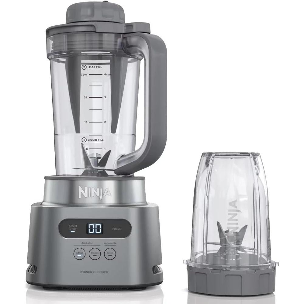 NINJA LICUADORA SS150 TWISTI DUO 32 OZ / 940 ML | PLATA NUBE - 1