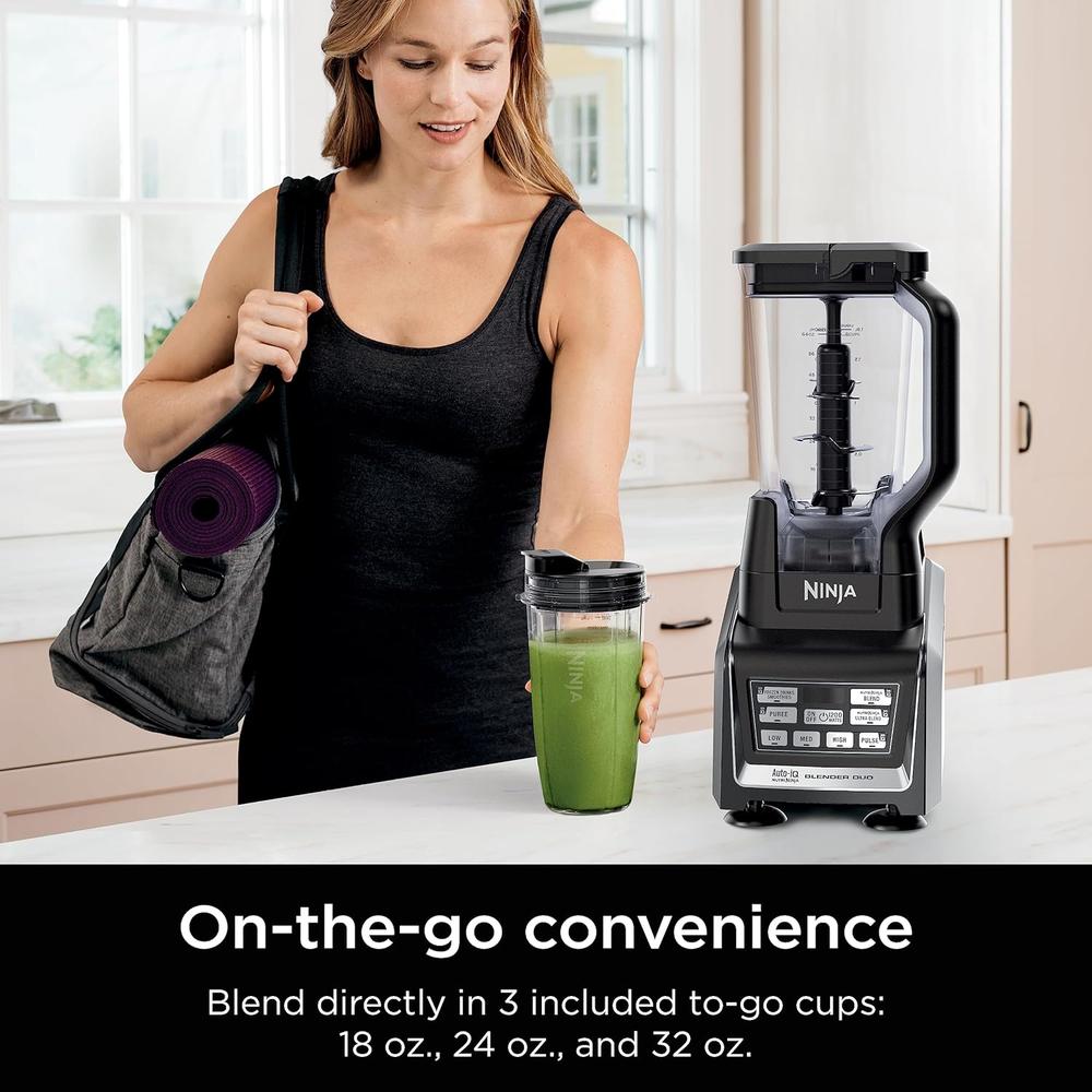 NINJA LICUADORA NUTRI NINJA BL642 72 OZ / 2.13 L | NEGRO - 6