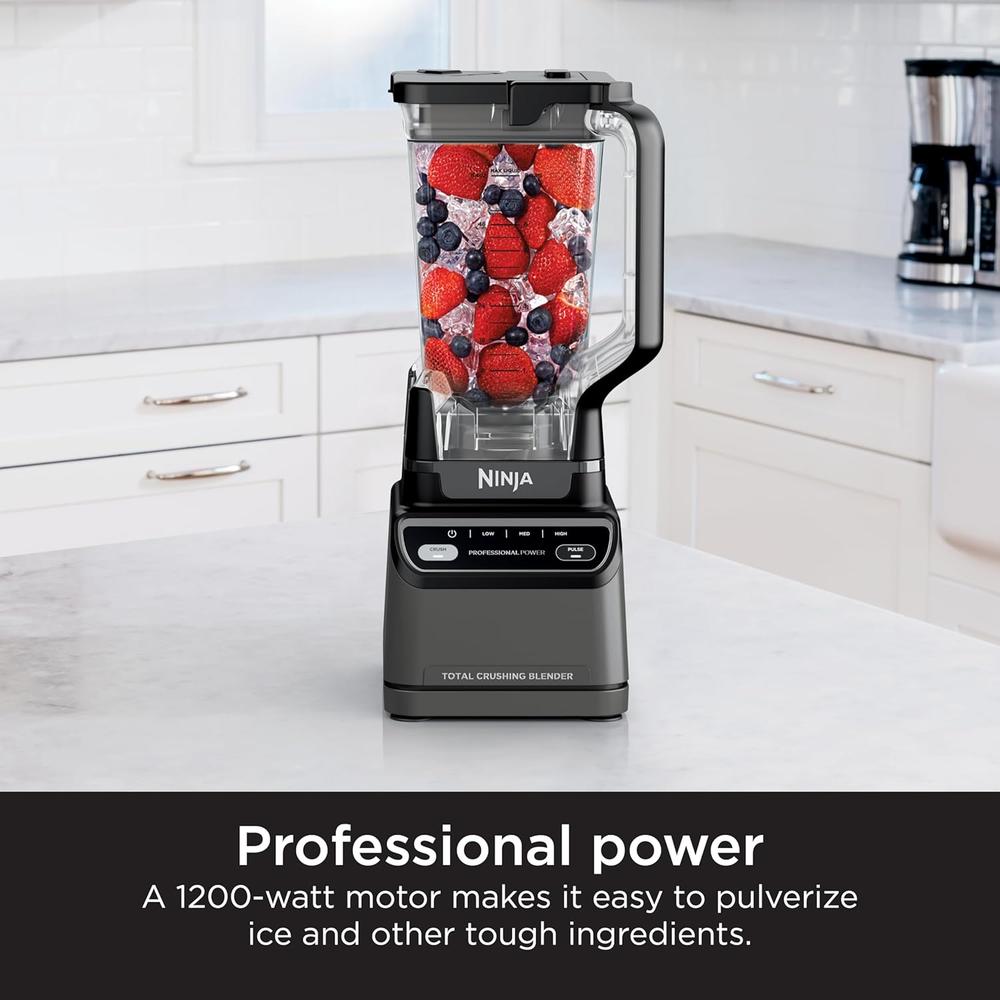 NINJA LICUADORA PROFESIONAL 1200 W AUTO-IQ 72 OZ / 2.13 L | GRIS OSCURO - 5