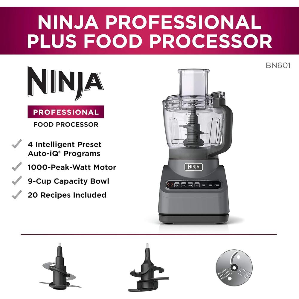 NINJA PROCESADOR BN601C PROFESSIONAL PLUS 72 OZ / 2.13 L | PLATEADO - 6