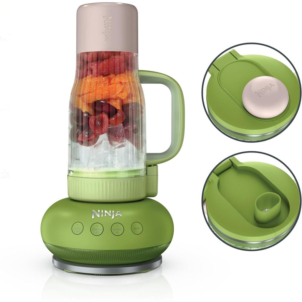 NINJA BLENDBOSS DB301GNBRN, LICUADORA VASO PERSONAL 780 ML | SANDÍA CHICLE - 1