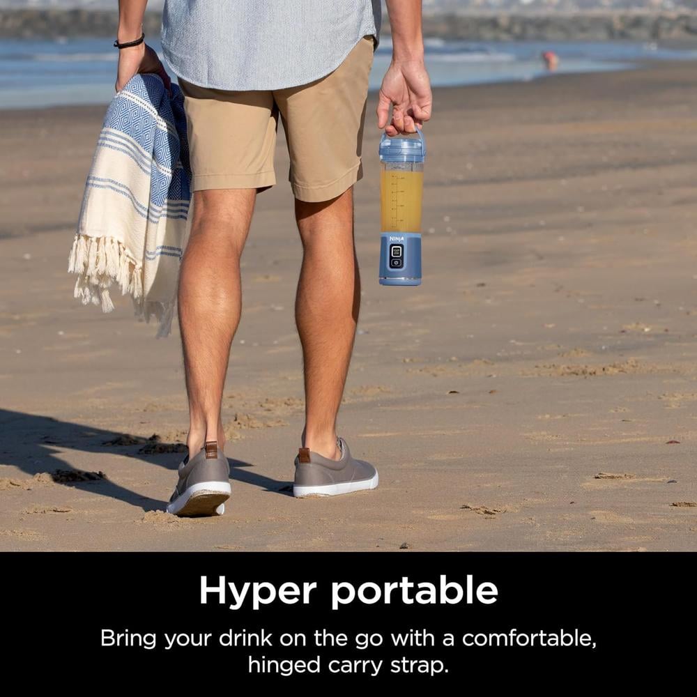 NINJA LICUADORA PORTÁTIL BLAST 500 ML, INALÁMBRICA, RECARGABLE | AZUL VAQUERO - 4