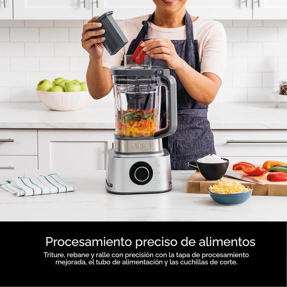 NINJA LICUADORA Y PROCESADOR FOODI POWER SS401 72 OZ / 2.13 L | PLATEADO - 4
