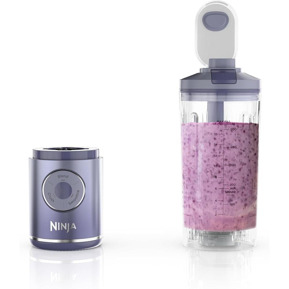 NINJA BLAST MAX BC251LD, LICUADORA PORTÁTIL 22 OZ, TWIST Y GO | LAVANDA - 1