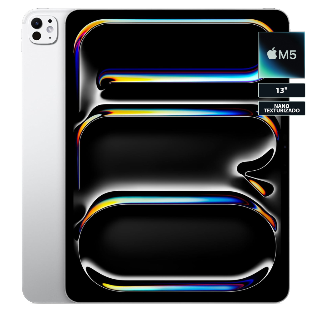 IPAD PRO 13' (2025) M5 2TB (WI-FI + CELLULAR) - GLASS NANOTEXTURIZADO APPLE | SILVER - 1