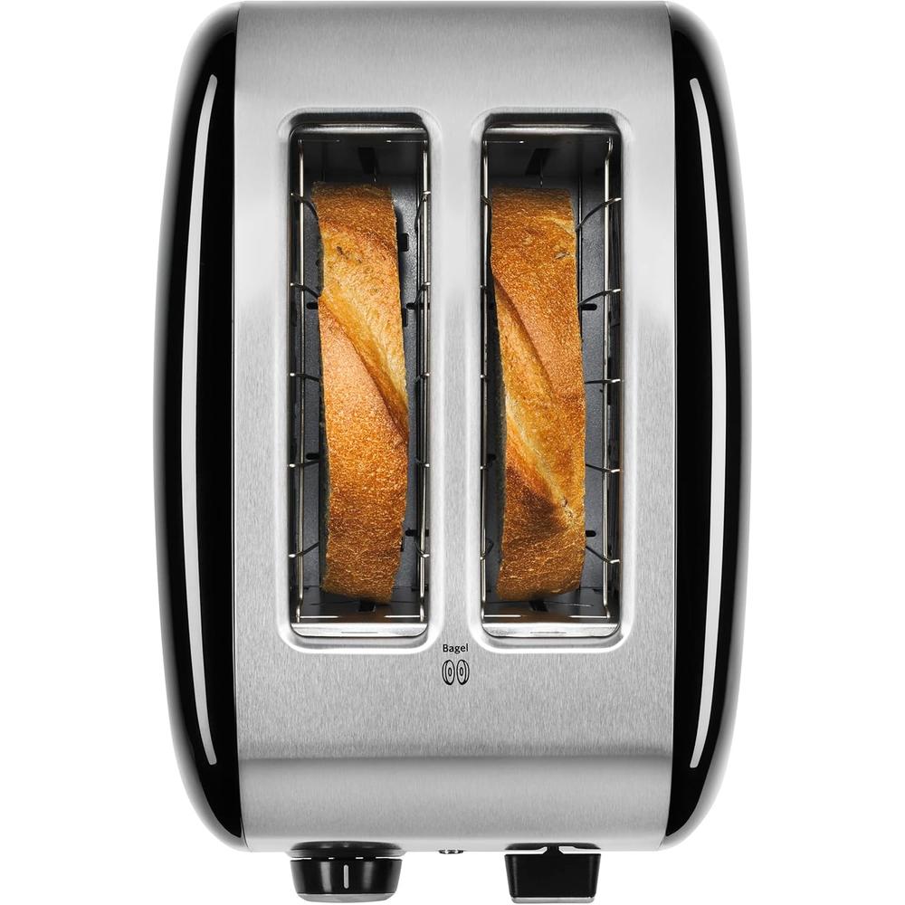 KITCHENAID KMT2115OB, TOSTADORA 2 REBANADAS CON PALANCA MANUAL | NEGRO ÓNIX - 2