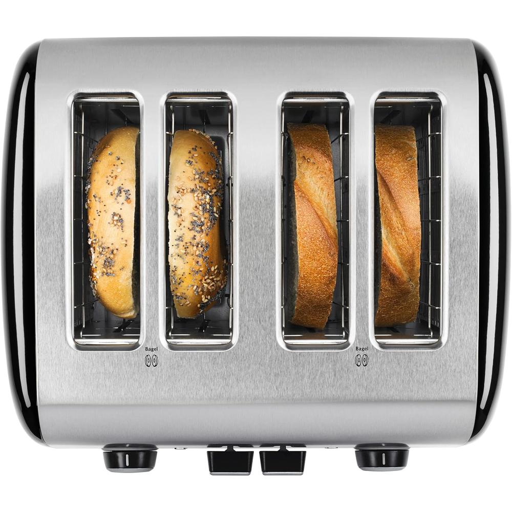 KITCHENAID KMT4115OB, TOSTADORA 4 REBANADAS CON PALANCA MANUAL | NEGRO ÓNIX - 2