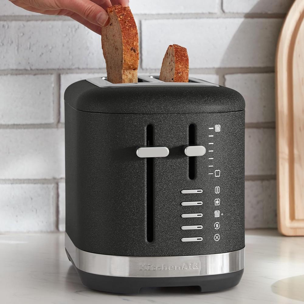 KITCHENAID, TOSTADORA AUTOMÁTICA 2 REBANADAS RANURAS EXTRA ANCHAS | NEGRO - 5