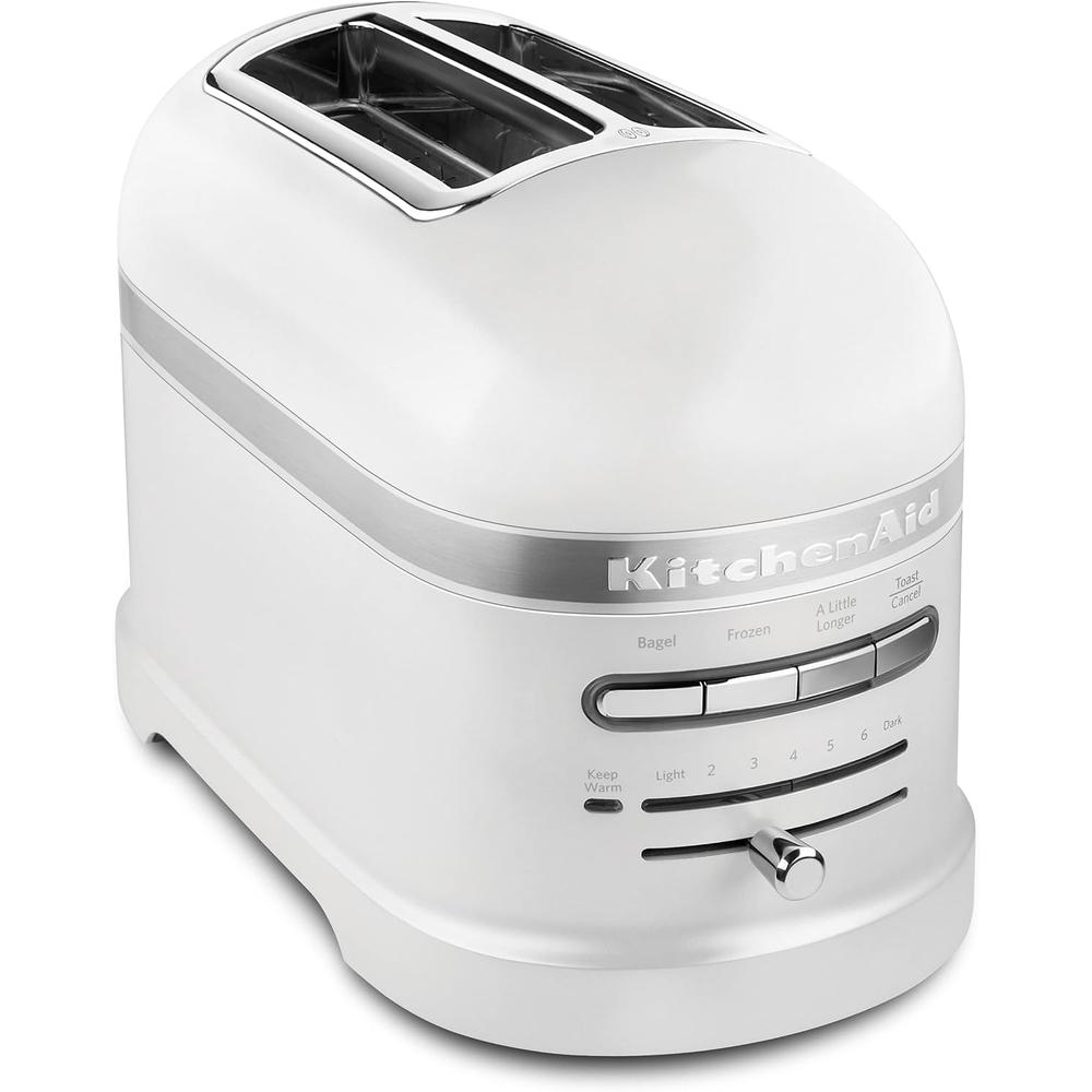 KITCHENAID, TOSTADORA AUTOMÁTICA 2 REBANADAS RANURA ANCHA | BLANCO PERLA - 1
