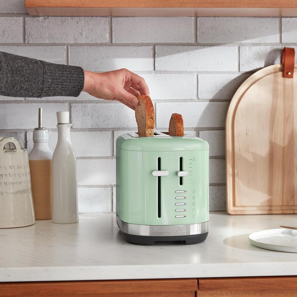 KITCHENAID, TOSTADORA AUTOMÁTICA 2 REBANADAS RANURAS EXTRA ANCHAS | PISTACHO - 5