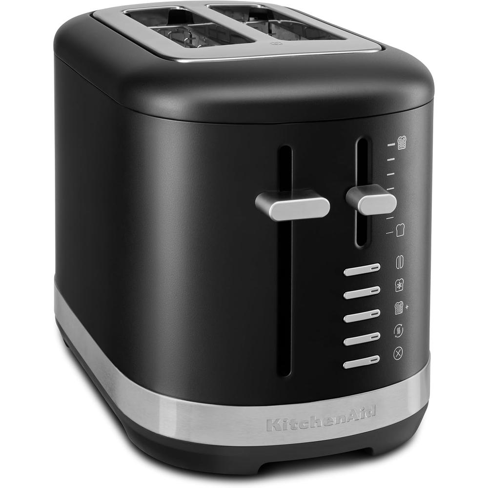 KITCHENAID, TOSTADORA AUTOMÁTICA 2 REBANADAS RANURAS EXTRA ANCHAS | NEGRO MATE - 1