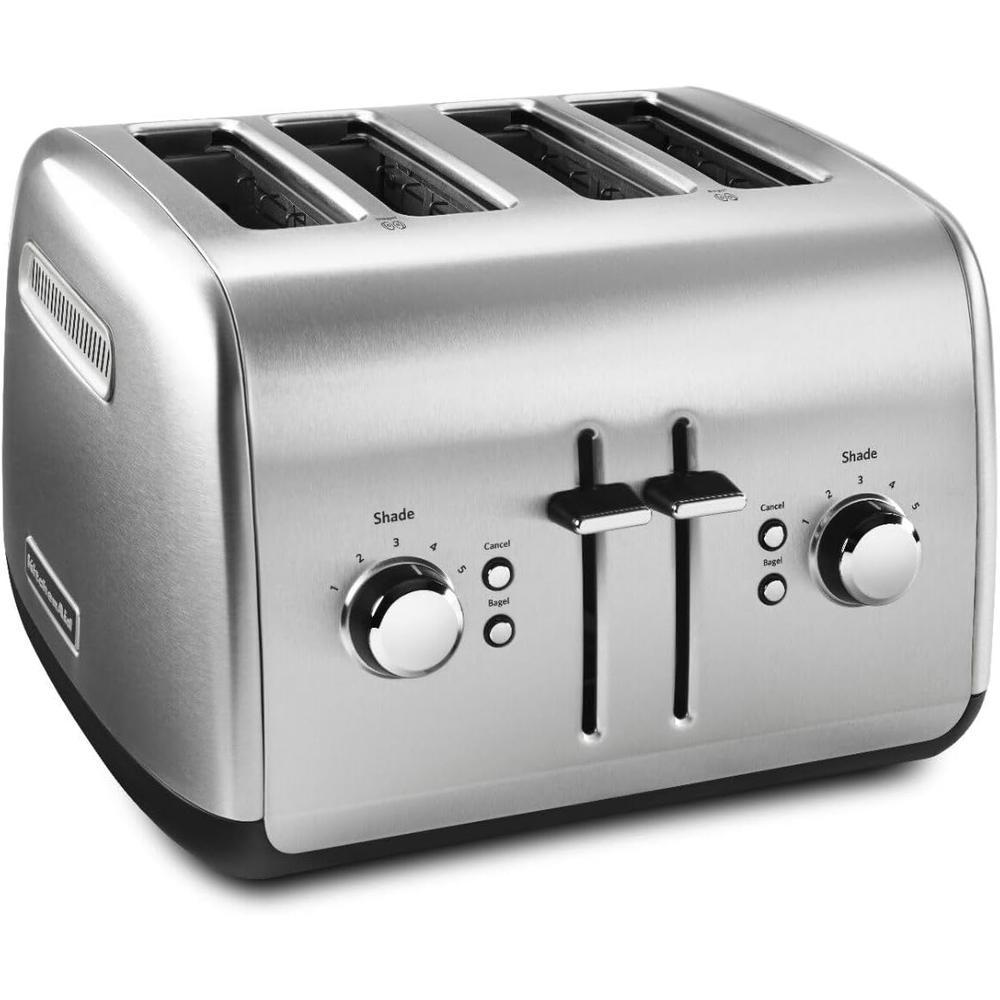 KITCHENAID KMT4115SX, TOSTADORA MANUAL 4 REBANADAS | ACERO INOXIDABLE - 1