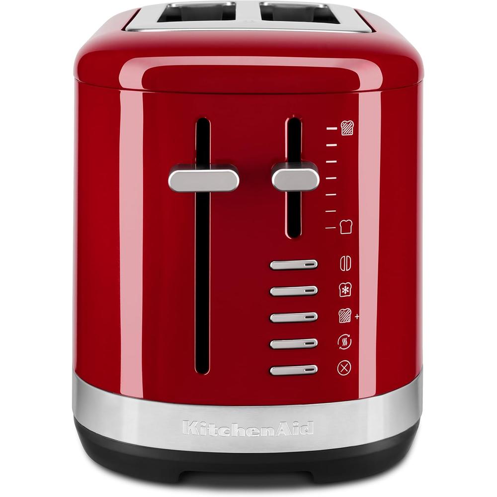 KITCHENAID, TOSTADORA AUTOMÁTICA 2 REBANADAS RANURAS EXTRA ANCHAS | ROJO - 2