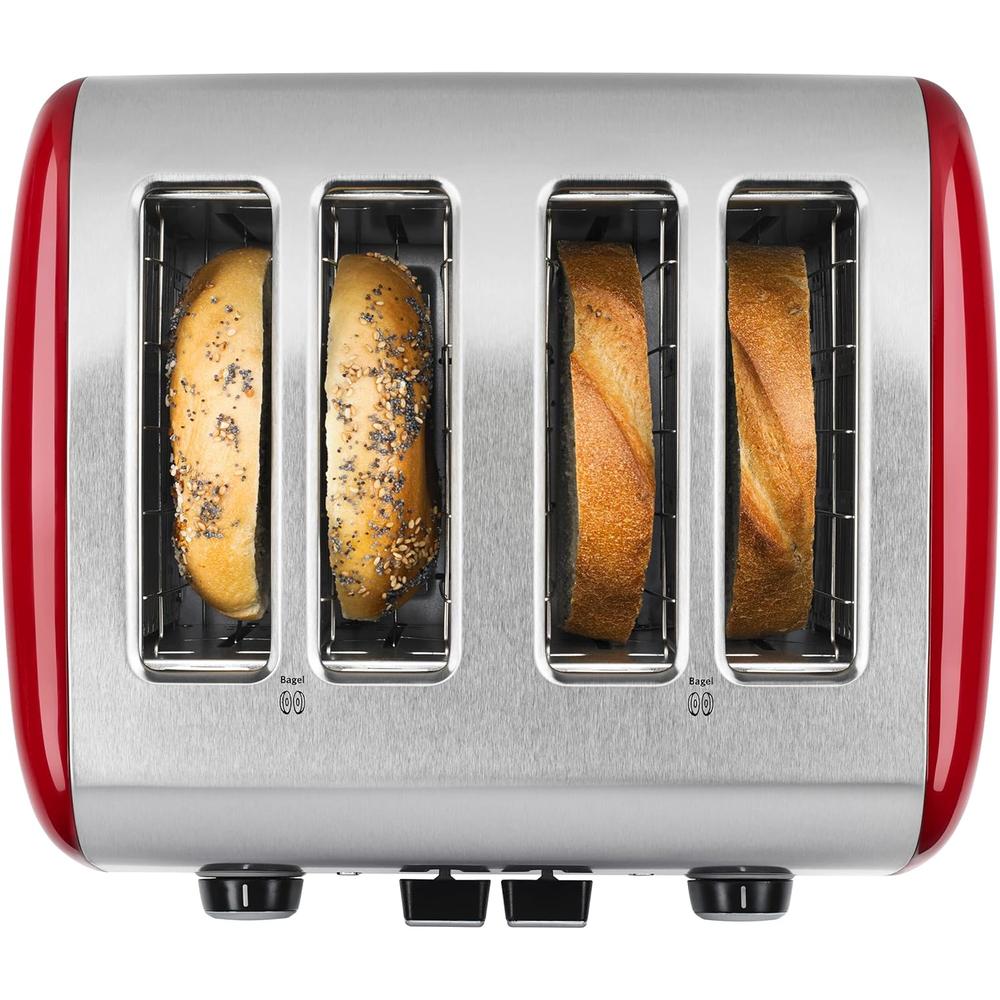 KITCHENAID KMT4115ER, TOSTADORA 4 REBANADAS CON PALANCA MANUAL | ROJO IMPERIO - 2