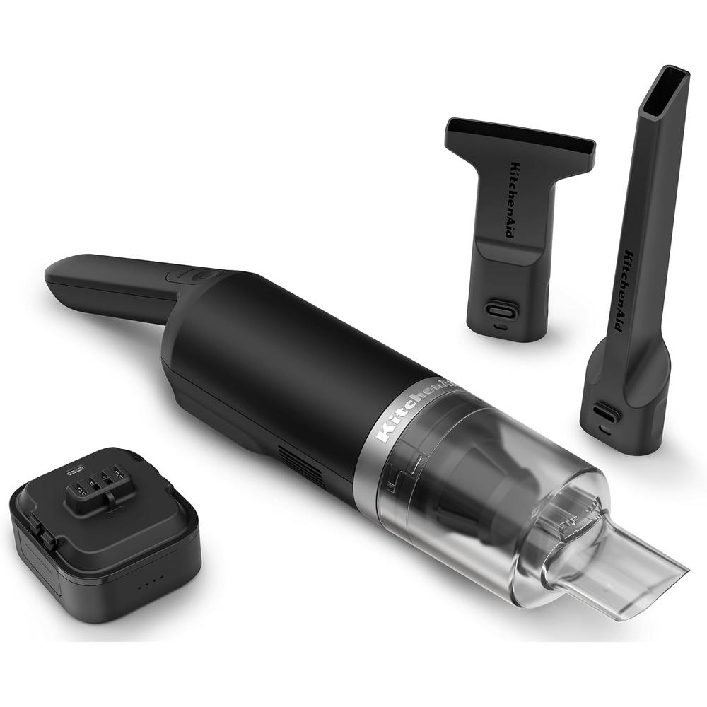 KITCHENAID KKVR121, ASPIRADORA DE COCINA INALÁMBRICA GO | NEGRO MATE - 1