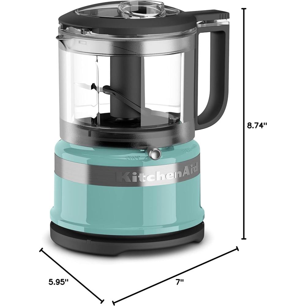 KITCHENAID KFC3516AQ, PICADORA DE ALIMENTOS 3.5 QT / 3.3 L | AGUAMARINA - 4