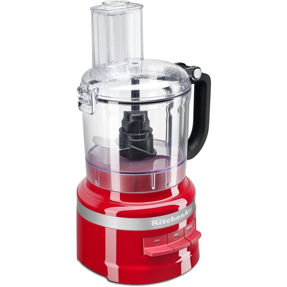 KITCHENAID, PROCESADOR DE ALIMENTOS 7 QT / 6.6 L TRITURA Y REBANA | ROJO IMPERIO - 3