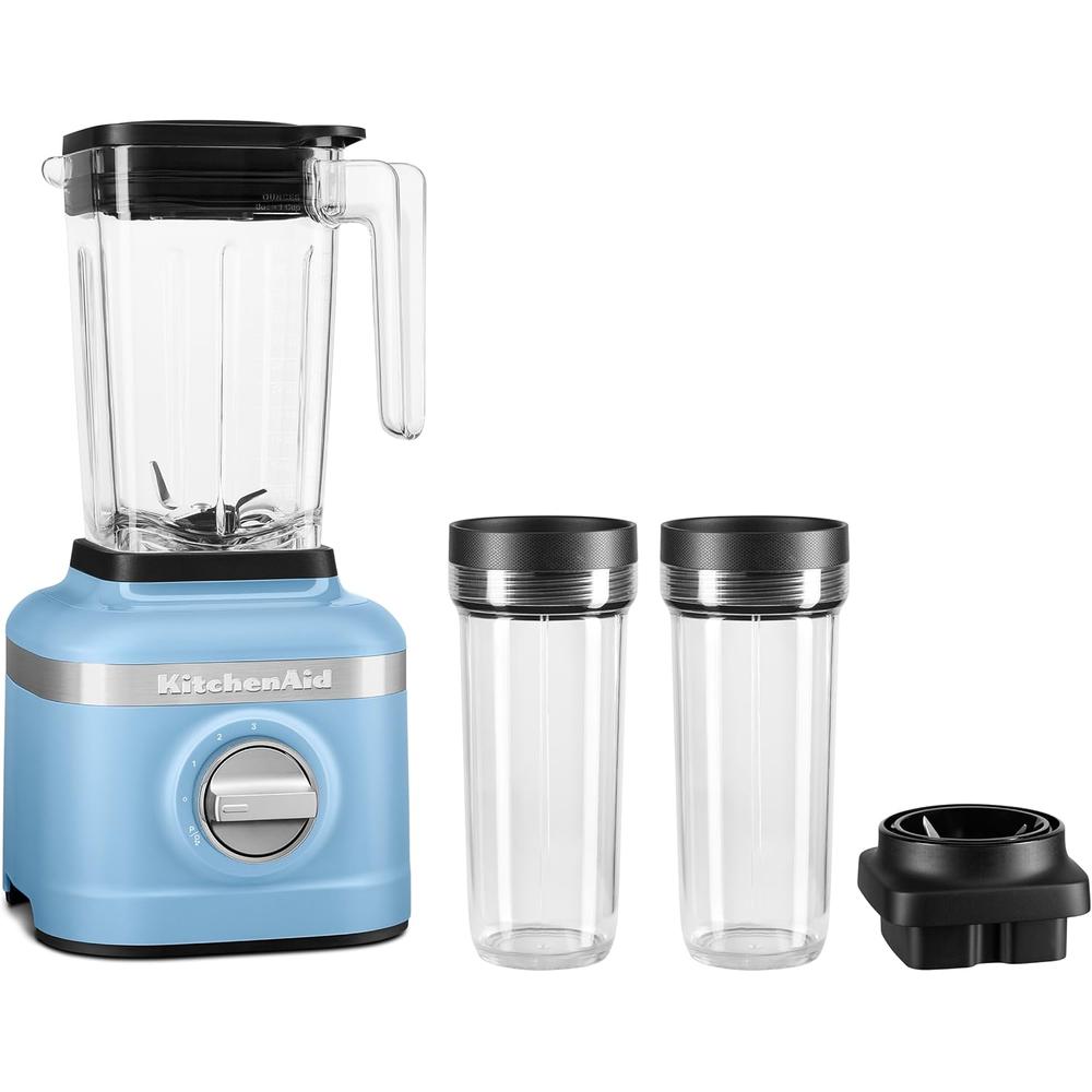 KITCHENAID, LICUADORA PICADORA DE HIELO K150 3 VELOCIDADES CON 2 JARRAS | AZUL - 1