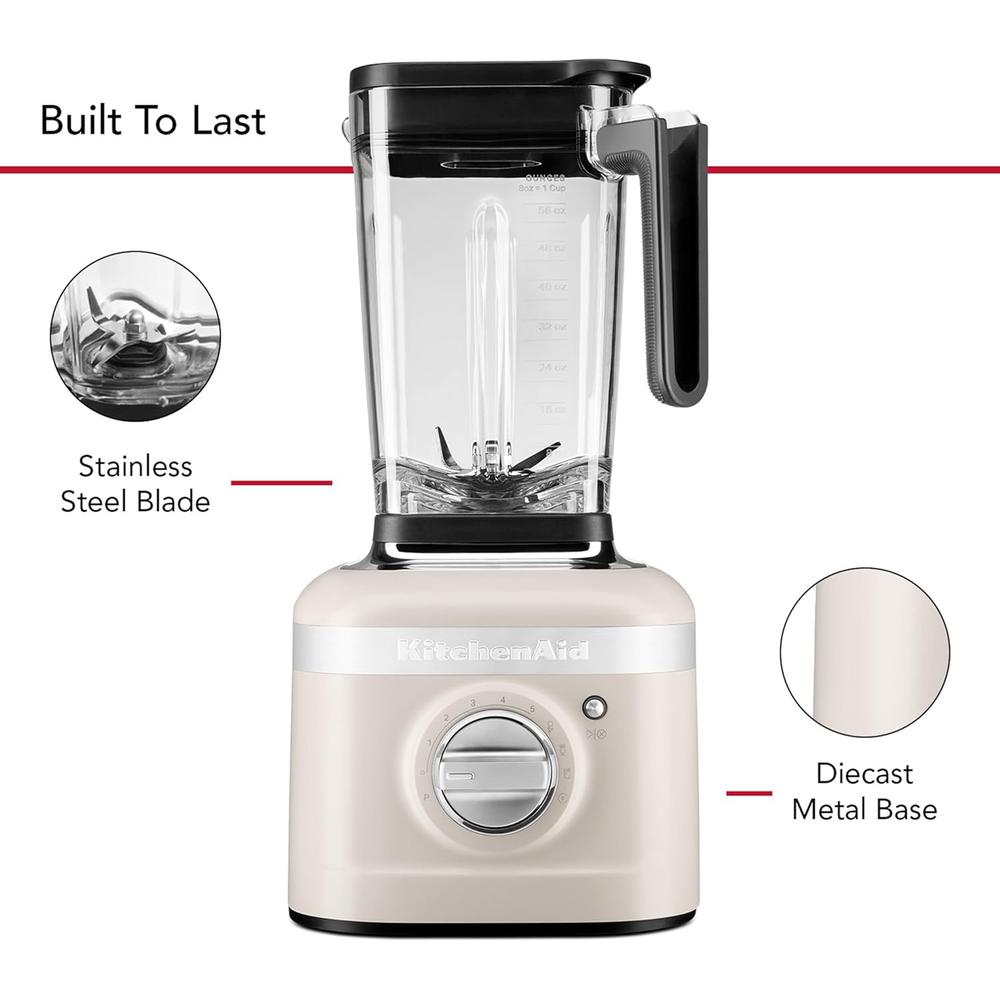 KITCHENAID KSB4028, LICUADORA VELOCIDAD VARIABLE K400 CON PRENSADOR - 4