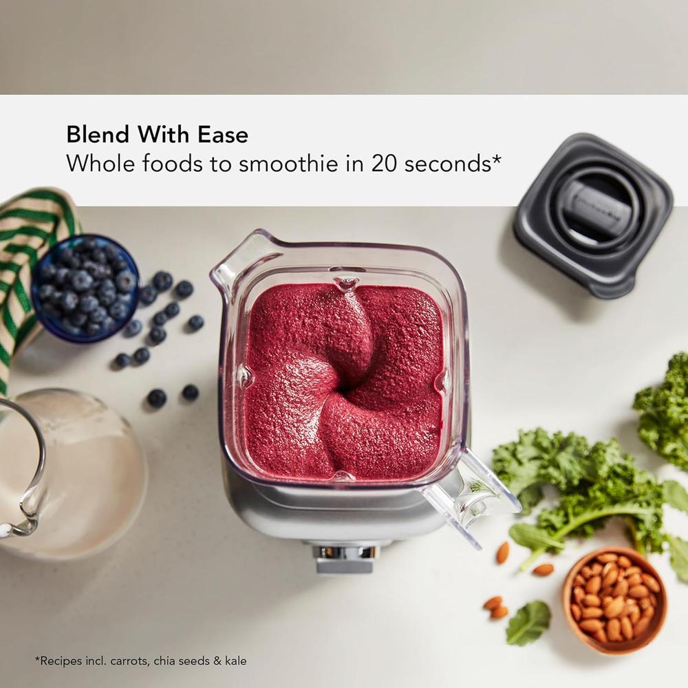 KITCHENAID KSB4028, LICUADORA VELOCIDAD VARIABLE K400 CON PRENSADOR | PISTACHO - 2