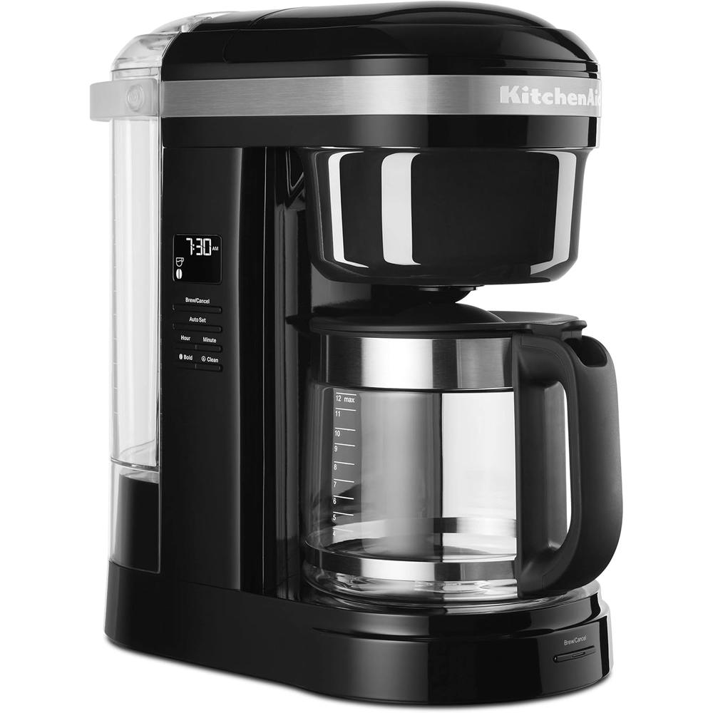 KITCHENAID, CAFETERA 12 QT / 11.4 L + TOSTADORA 2 REBANADAS | PLATEADO + NEGRO - 2