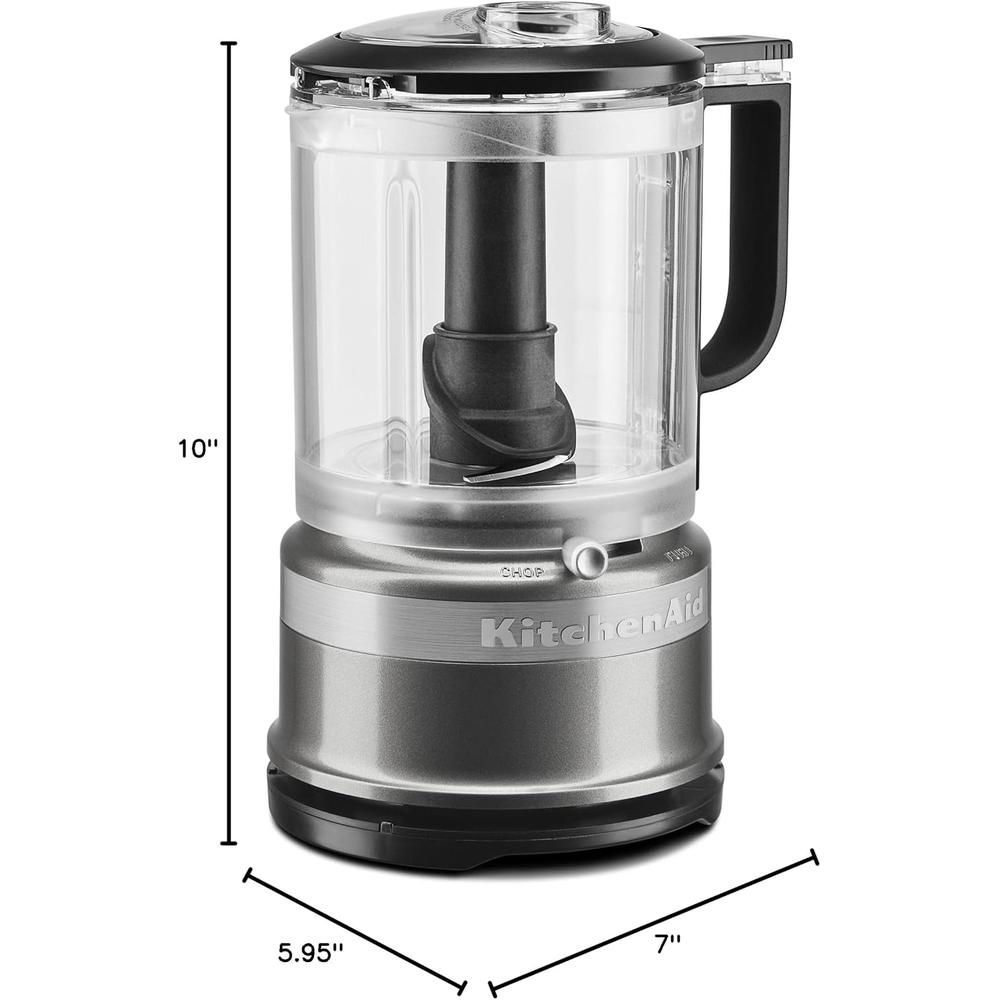 KITCHENAID KFC0516CU, PICADORA DE ALIMENTOS 5 QT / 4.7 L | PLATEADO - 5