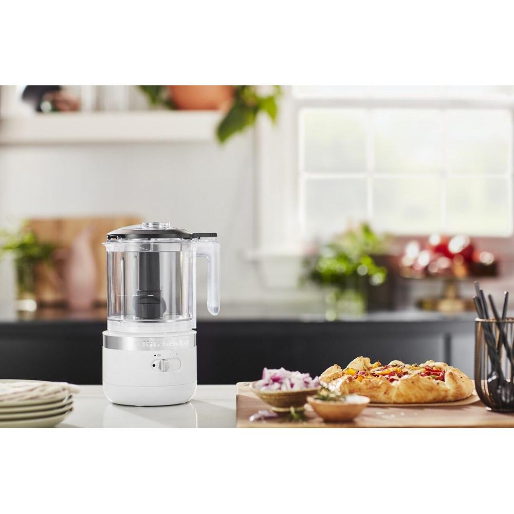 KITCHENAID KFCB519WH, PICADORA DE ALIMENTOS INALÁMBRICA 5 QT / 4.7 L | BLANCA - 5