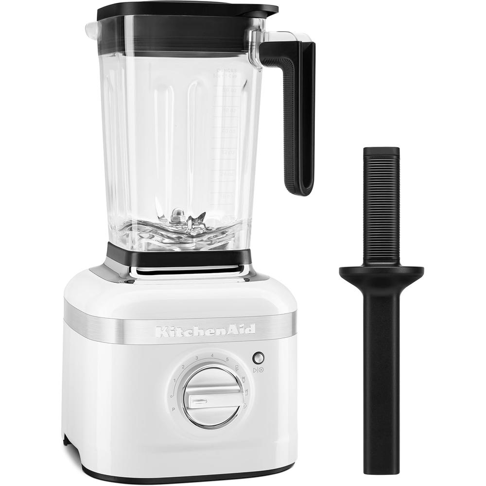 KITCHENAID KSB4028, LICUADORA VELOCIDAD VARIABLE K400 CON PRENSADOR | BLANCA - 1