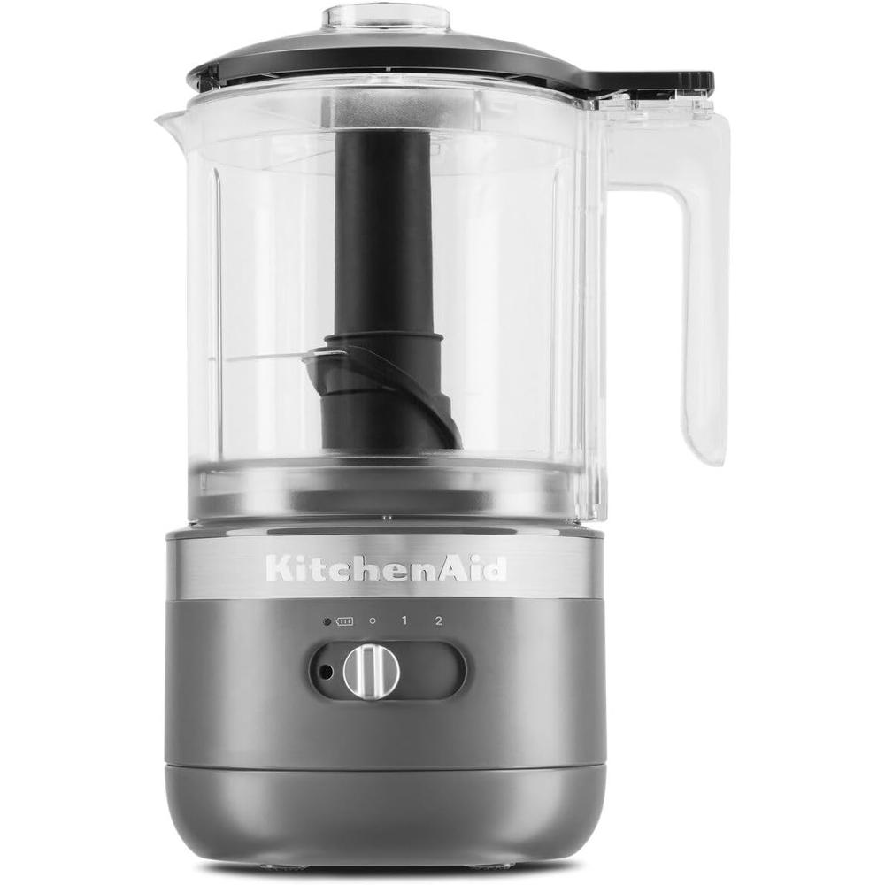 KITCHENAID KFCB519DG, PICADORA DE ALIMENTOS INALÁMBRICA 5 QT / 4.7 L | GRIS CARBÓN - 1