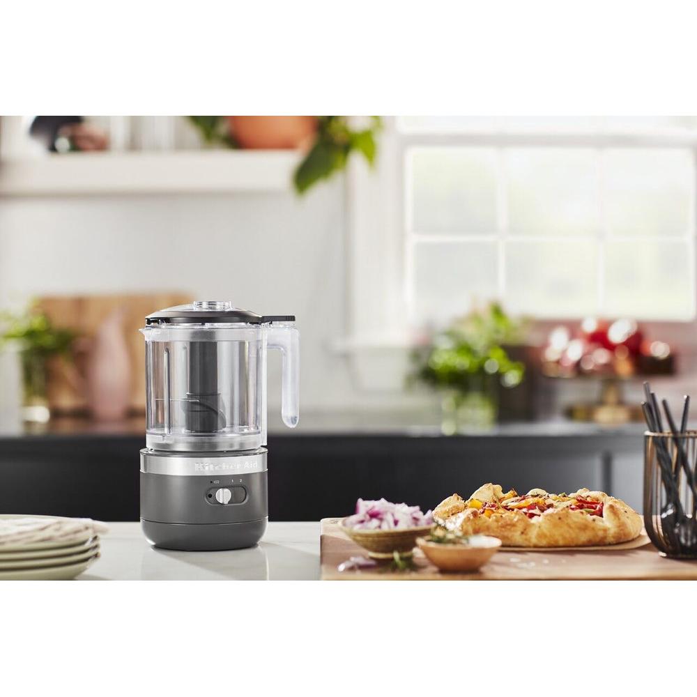 KITCHENAID KFCB519DG, PICADORA DE ALIMENTOS INALÁMBRICA 5 QT / 4.7 L | GRIS CARBÓN - 5