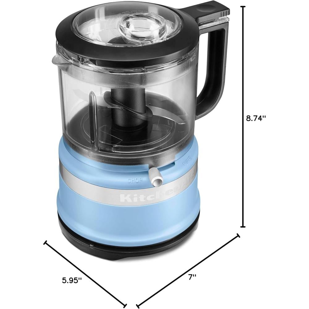 KITCHENAID KFC3516VB, PICADORA DE ALIMENTOS 3.5 QT / 3.3 L | TERCIOPELO AZUL - 5