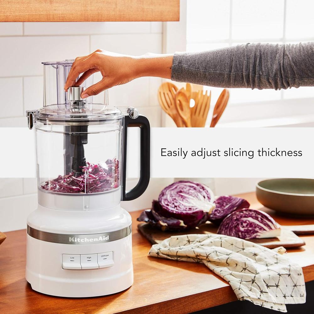 KITCHENAID KFP1318, PROCESADOR DE ALIMENTOS 13 QT / 12.3 L | BLANCO - 5