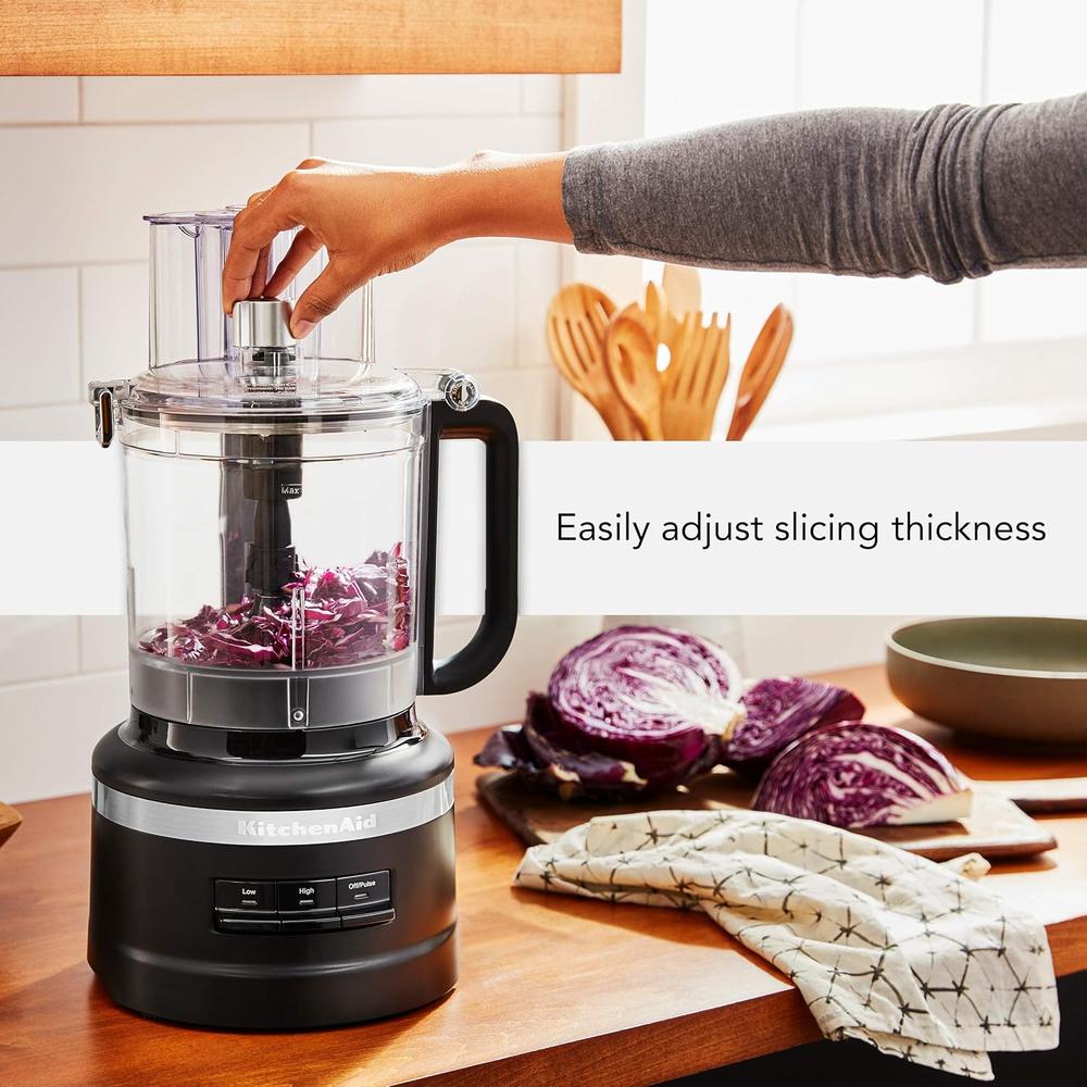 KITCHENAID KFP1318, PROCESADOR DE ALIMENTOS 13 QT / 12.3 L | NEGRO - 5