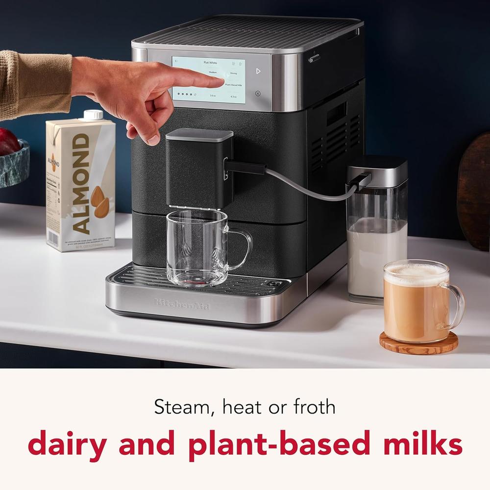 KITCHENAID, MÁQUINA DE CAFÉ ESPRESSO TOTALMENTE AUTOMÁTICA KF8 | NEGRO - 5