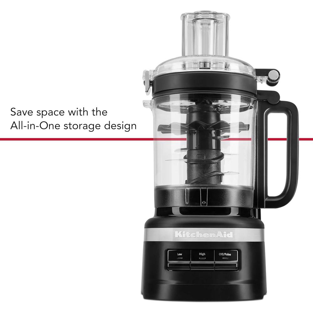 KITCHENAID KFP0921, PROCESADOR DE ALIMENTOS 9 QT / 8.5 L | NEGRO - 6