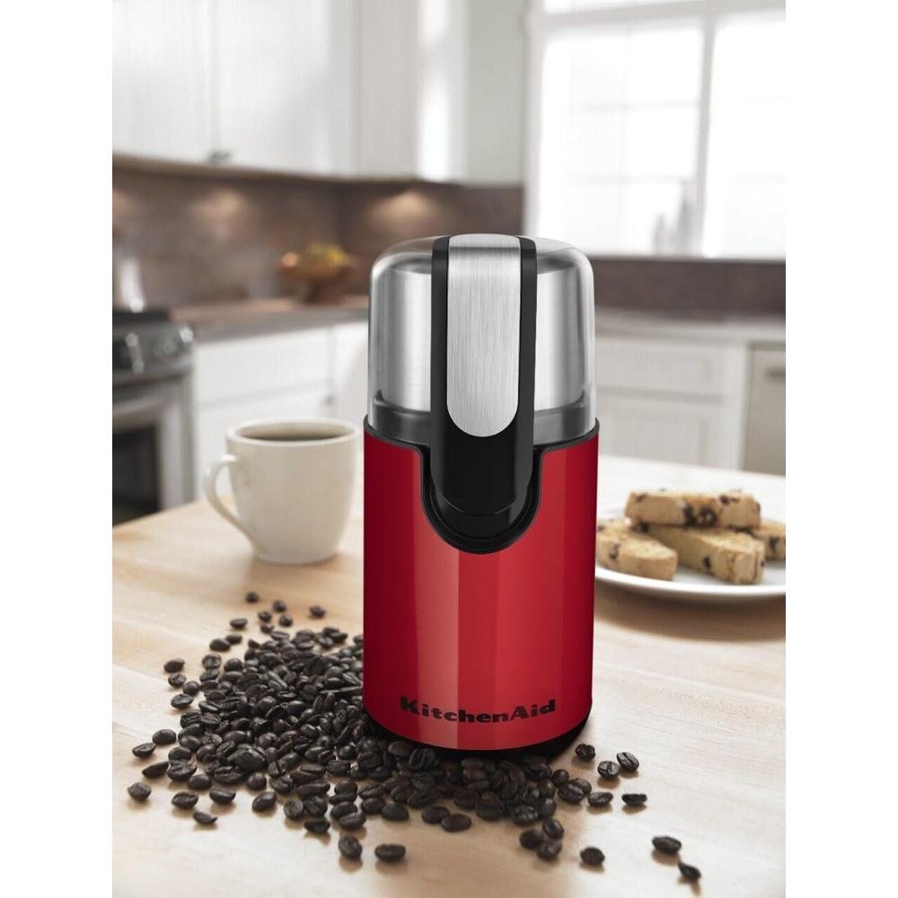KITCHENAID, MOLINILLO DE CAFÉ DE CUCHILLAS 4 OZ / 118 ML | ROJO IMPERIO - 3