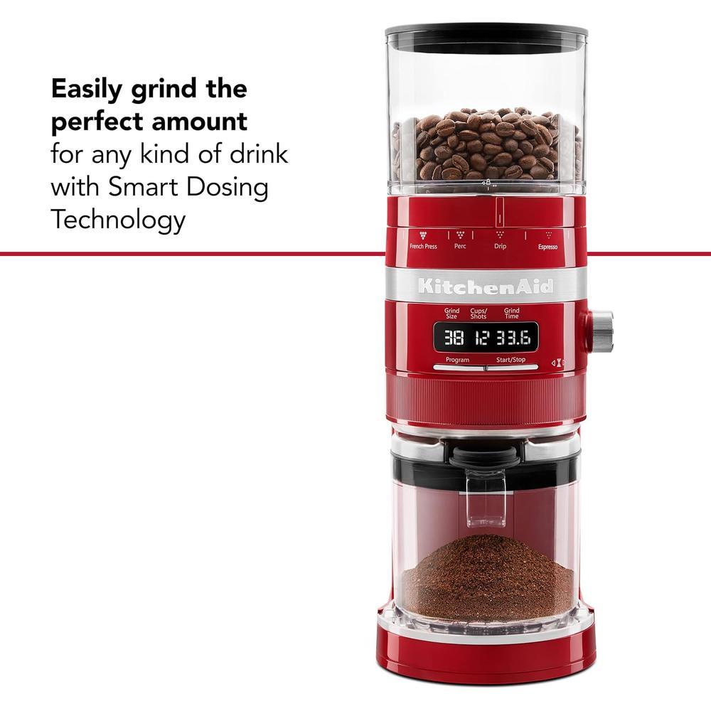 KITCHENAID KCG8433, MOLINILLO DE CAFÉ | ROJO IMPERIO - 2