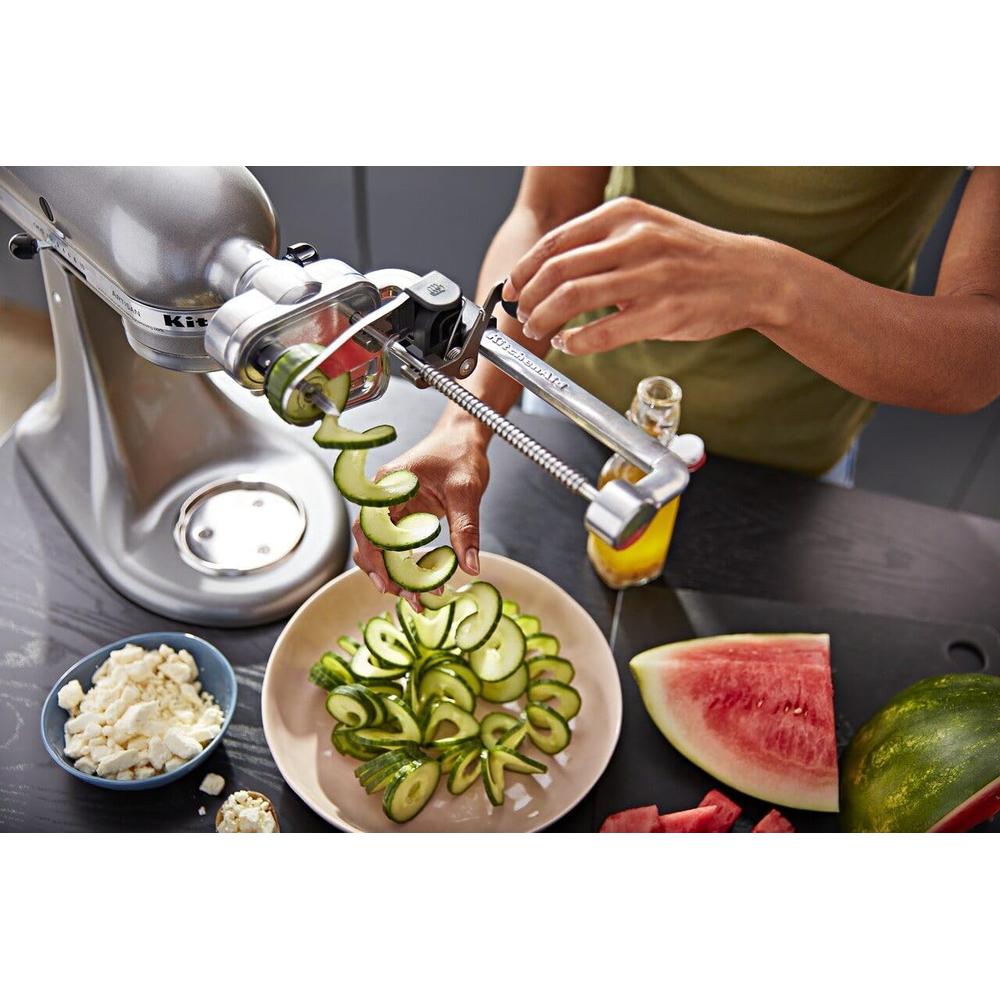 KITCHENAID, ESPIRALIZADOR PLUS DE 7 CUCHILLAS CON PELADO Y DESCORAZONADO - 1