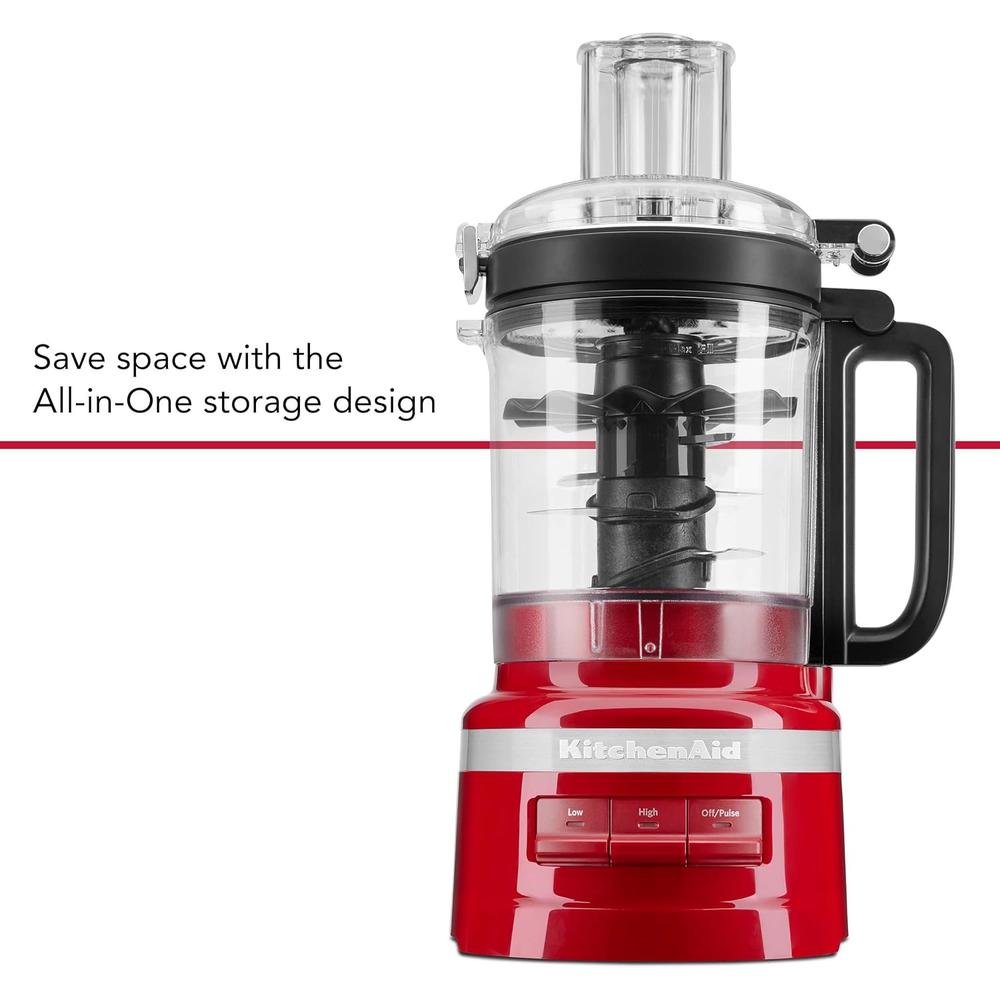 KITCHENAID KFP0921, PROCESADOR DE ALIMENTOS 9 QT / 8.5 L | ROJO - 6