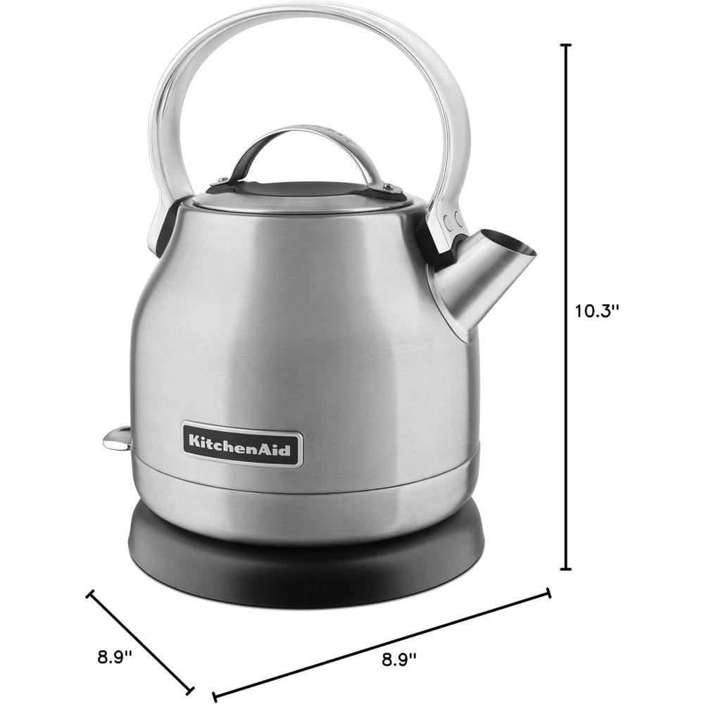 KITCHENAID KEK1222SX, HERVIDOR ELÉCTRICO 1.25 L | ACERO INOXIDABLE CEPILLADO - 6