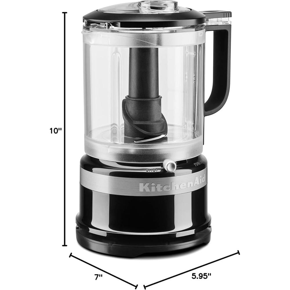 KITCHENAID KFC0516OB, PICADORA DE ALIMENTOS 5 QT / 4.7 L | NEGRO ÓNIX - 4